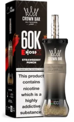Al Fakher E Hose X 60000 Puffs Crown Bar Hookah Disposable Vape 6MG - Image 15