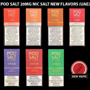 POD SALT 20MG NIC SALT E-JUICE NEW FLAVORS 30ML
