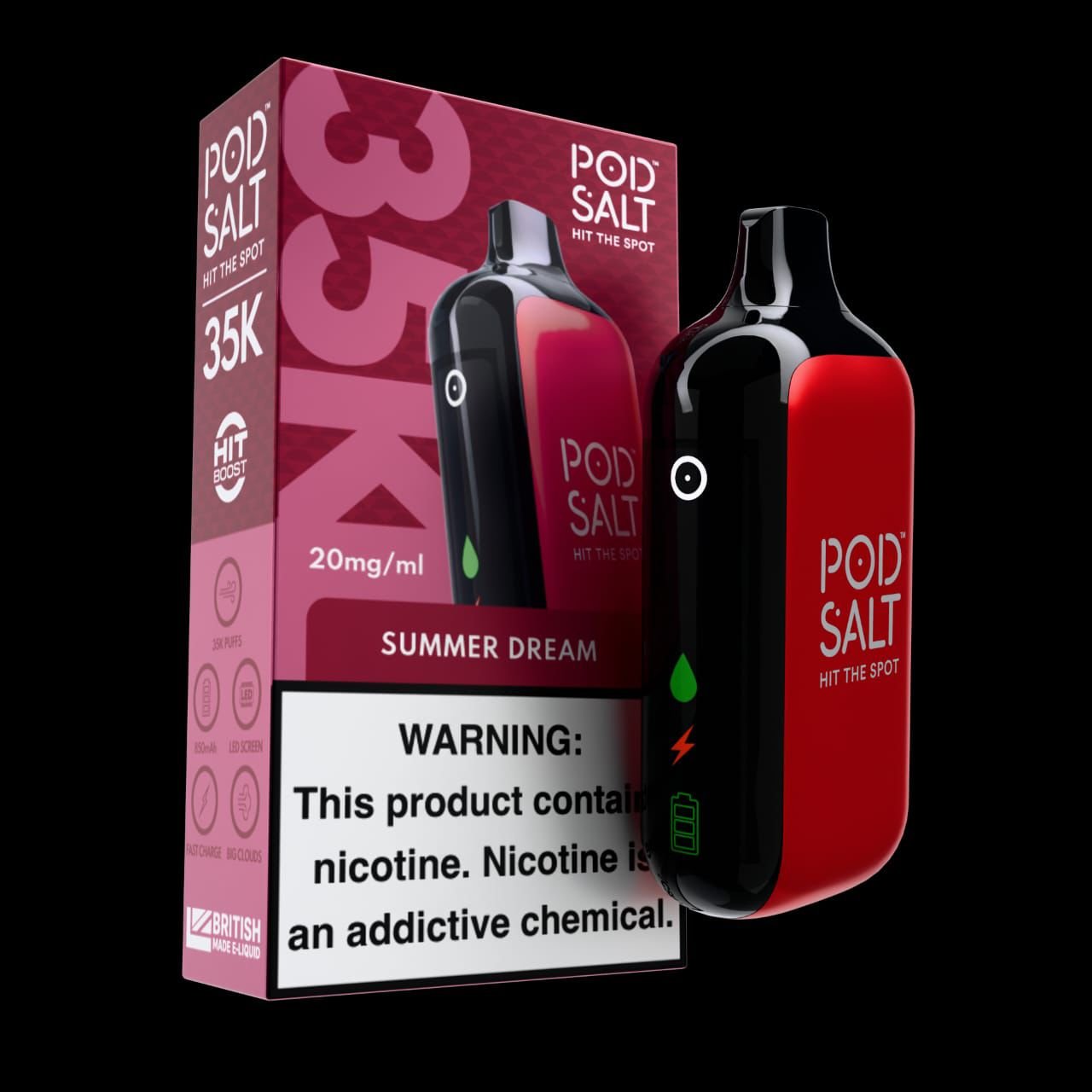 Pod Salt 35000 Puffs Disposable Vape - Image 7