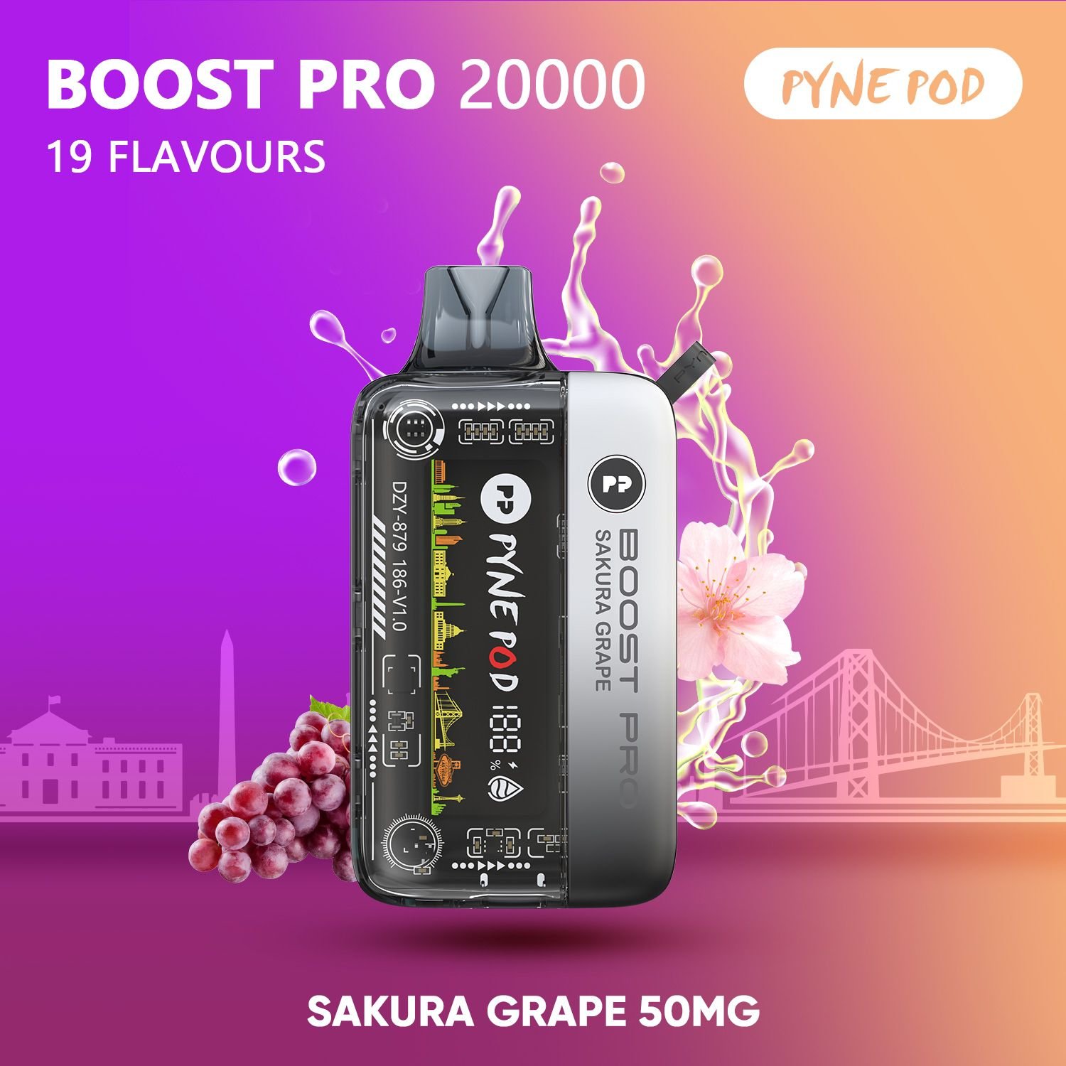 Pyne Pod Boost PRO 20K Disposable Vape 5% - Image 9