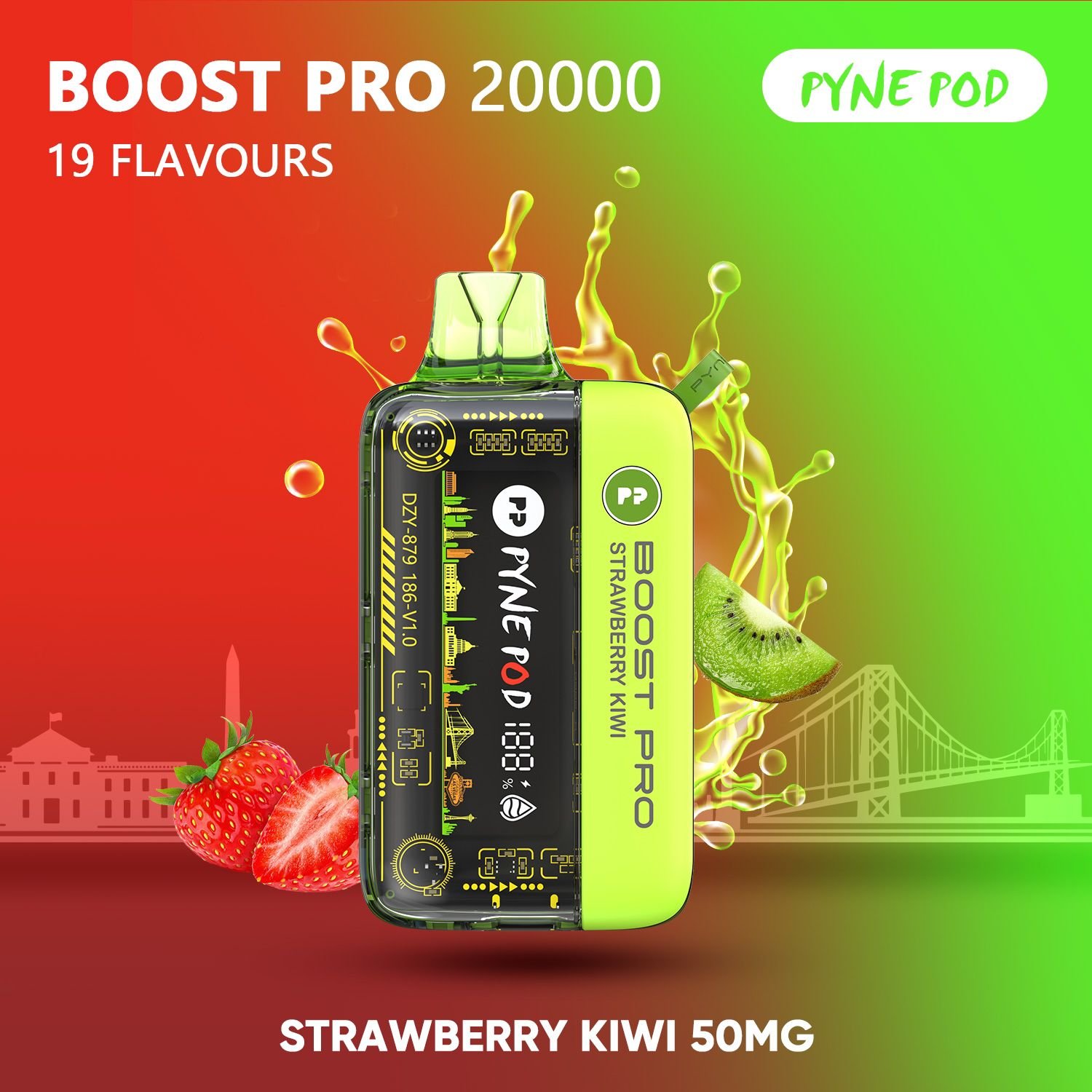Pyne Pod Boost PRO 20K Disposable Vape 5% - Image 7