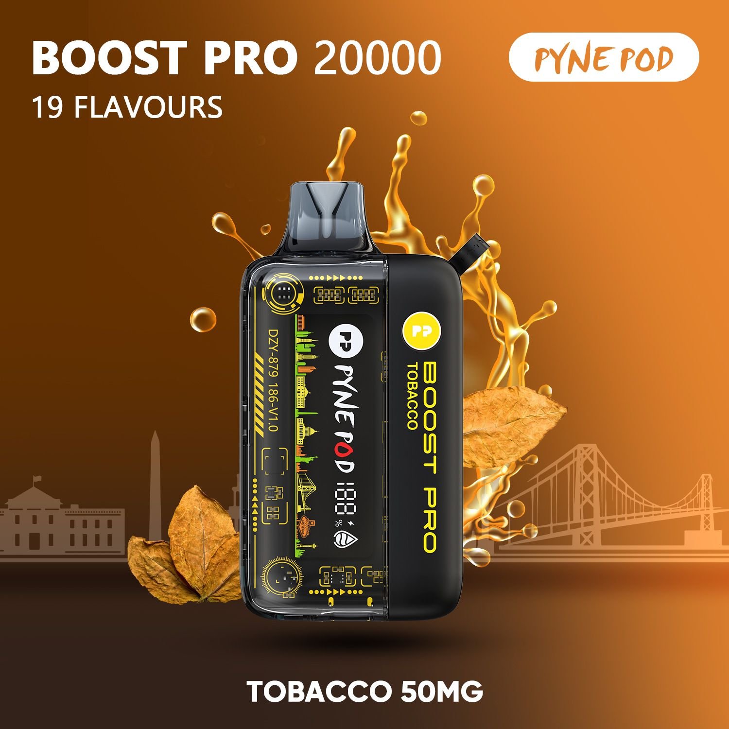 Pyne Pod Boost PRO 20K Disposable Vape 5% - Image 5