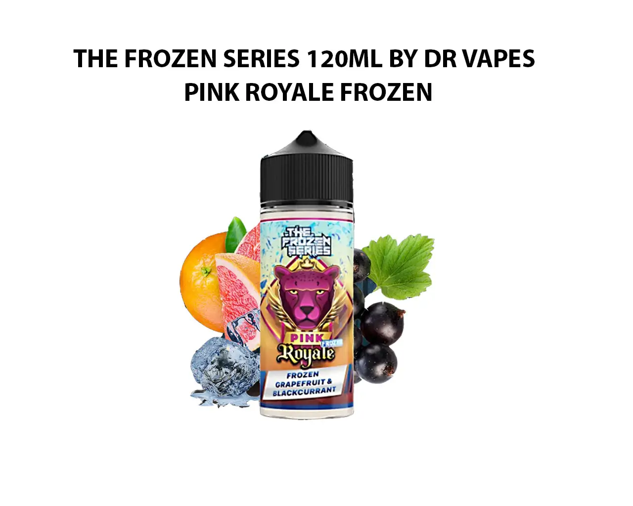 DR VAPES FROZEN SERIES PINK ROYALE FROZEN 120ML - Image 2