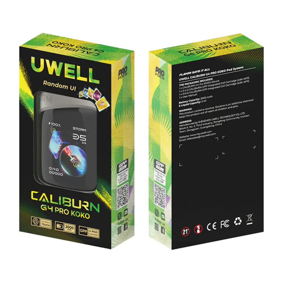 Uwell Caliburn G4 Pro Koko Kit - Image 8