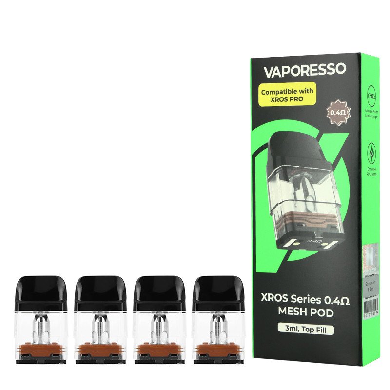 VAPORESSO XROS SERIES PODS 3ML (4PCS)