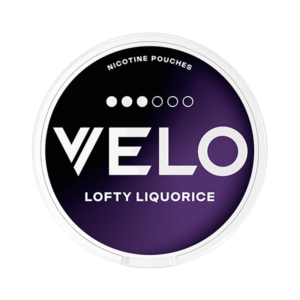 VELO Lofty Liquorice 10MG (Formerly Liquorice Strong)