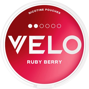 VELO Ruby Berry 6MG (Formerly Blushy Berry)