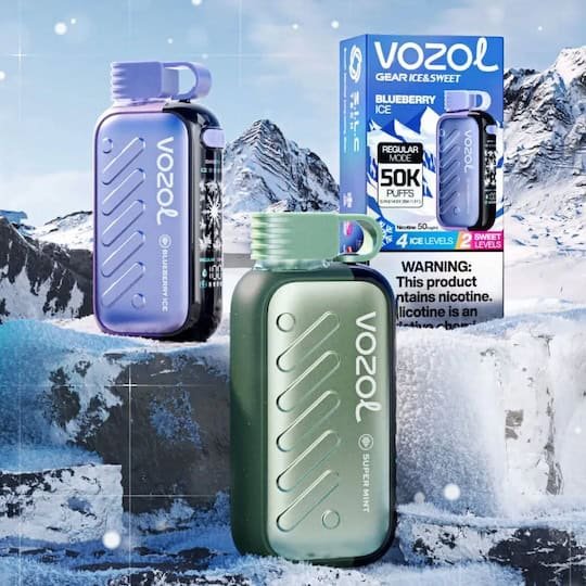 Vozol Gear Ice & Sweet 50000 Puffs Disposable Vape 50MG