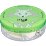 White Fox Peppered Mint All White Portion Slim 16 mg - Image 4