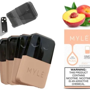 MYLÉ V4 PODS PEACH FLAVOR 50MG