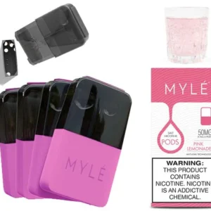 MYLÉ V4 PODS PINK LEMONADE FLAVOR 50MG