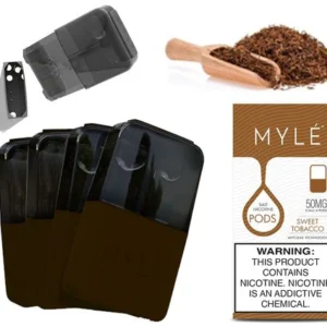 MYLÉ V4 PODS SWEET TOBACCO FLAVOR 50MG