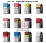 Pod Salt Subo 3mg E-Liquid (UAE) – 50ml - Image 14