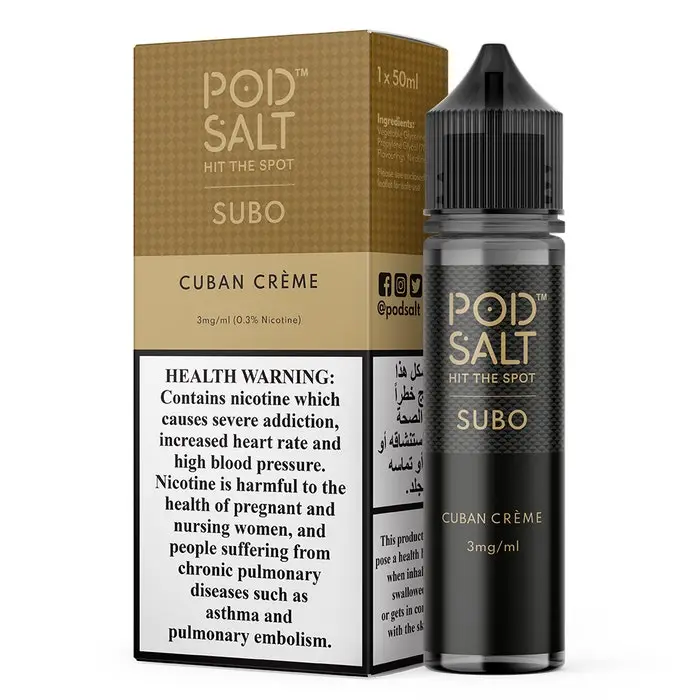 Pod Salt Subo 3mg E-Liquid (UAE) – 50ml - Image 13