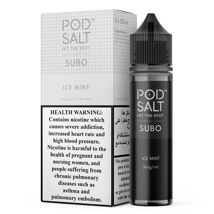 Pod Salt Subo 3mg E-Liquid (UAE) – 50ml - Image 4