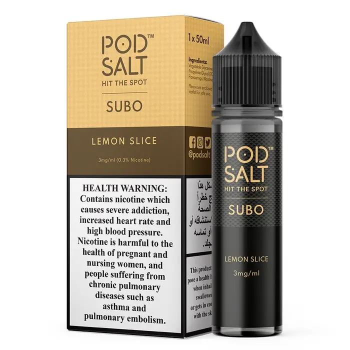 Pod Salt Subo 3mg E-Liquid (UAE) – 50ml - Image 11