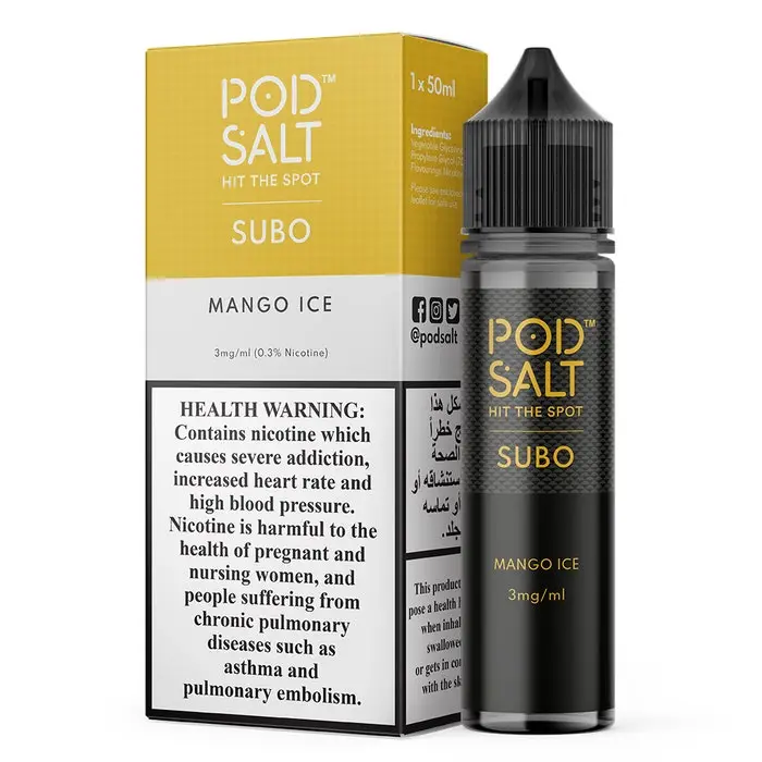 Pod Salt Subo 3mg E-Liquid (UAE) – 50ml - Image 8