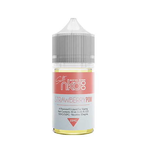 Strawberry Pom (Brain Freeze) by Naked 100 Salt 30ml - Image 2