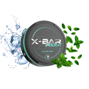 X-Bar Chloro Mint Nicotine Pouches 9 mg